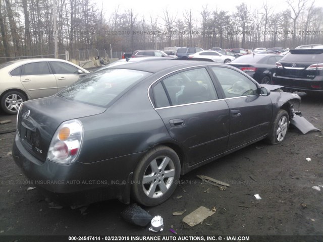 1N4AL11D44C170701 - 2004 NISSAN ALTIMA S/SL GRAY photo 4