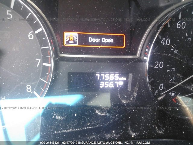 5N1AR2MM7DC671703 - 2013 NISSAN PATHFINDER S/SV/SL/PLATINUM BLACK photo 7