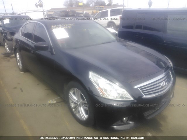 JN1CV6AP7CM627727 - 2012 INFINITI G37 SPORT BLACK photo 1