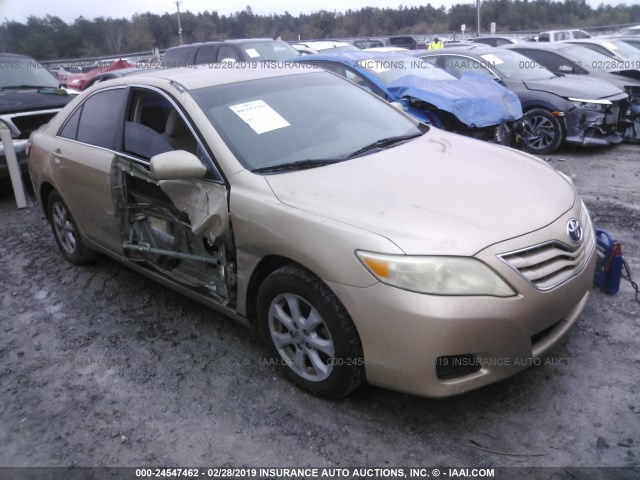 4T1BF3EK8AU108293 - 2010 TOYOTA CAMRY SE/LE/XLE 金色 照片 1