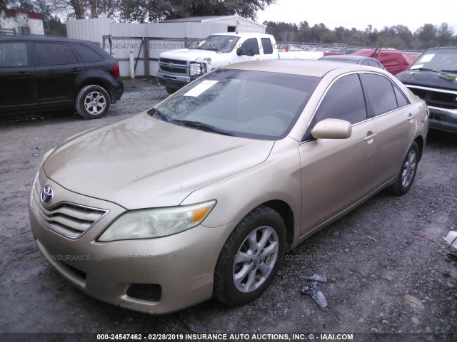 4T1BF3EK8AU108293 - 2010 TOYOTA CAMRY SE/LE/XLE 金色 照片 2