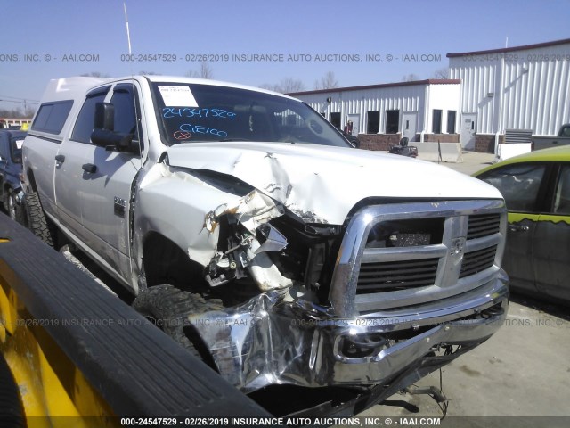 3C6UD5HL7CG229865 - 2012 DODGE RAM 2500 ST WHITE photo 1