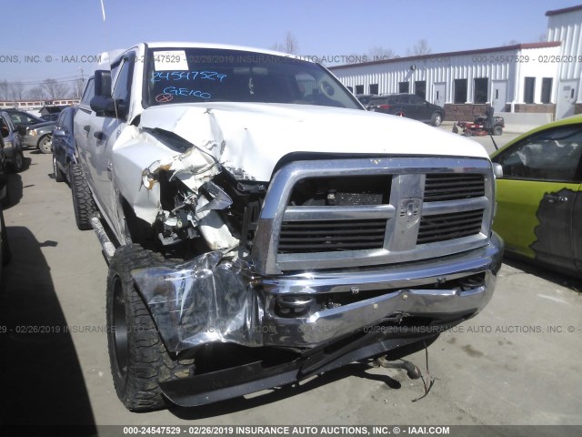 3C6UD5HL7CG229865 - 2012 DODGE RAM 2500 ST WHITE photo 6