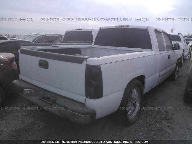 2GCEC19V431382737 - 2003 CHEVROLET SILVERADO C1500 WHITE photo 4