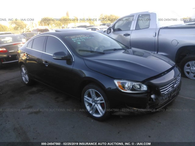 YV126MFK9F2351343 - 2015 VOLVO S60 PREMIER GRAY photo 1