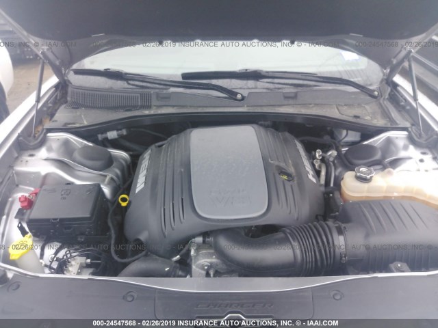 2C3CDXCT5HH558969 - 2017 DODGE CHARGER R/T GRAY photo 10