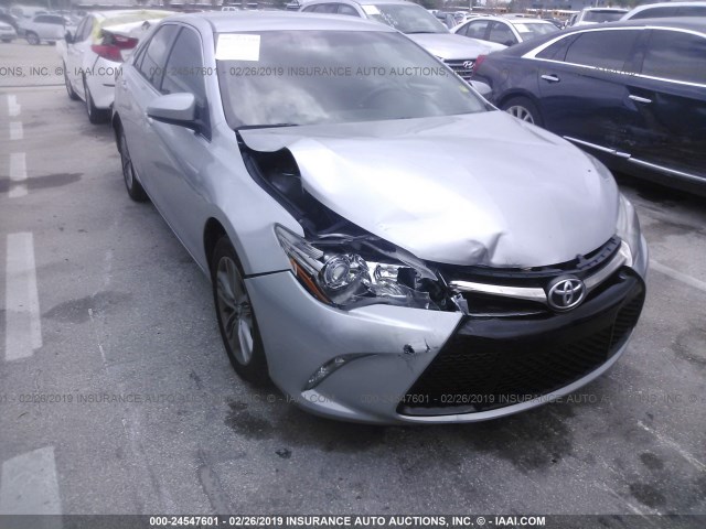 4T1BF1FK9FU982551 - 2015 TOYOTA CAMRY LE/XLE/SE/XSE GRAY photo 6