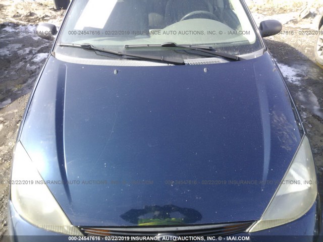 1FAFP36393W241667 - 2003 FORD FOCUS SE/SE SPORT/ZTW BLUE photo 10