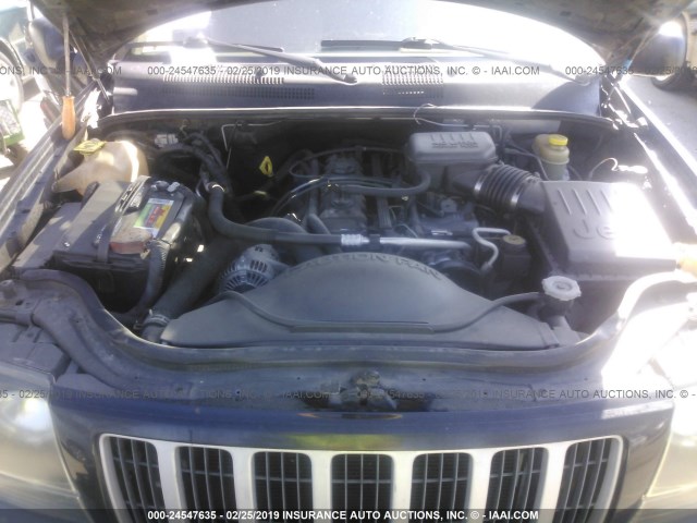 1J4GX48S84C163355 - 2004 JEEP GRAND CHEROKEE LAREDO/COLUMBIA/FREEDOM 黑色 照片 10