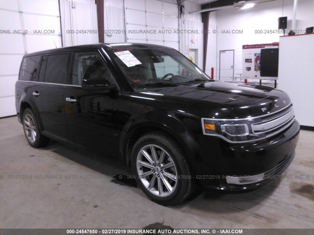 2FMHK6D84FBA06550 - 2015 FORD FLEX LIMITED BLACK photo 1