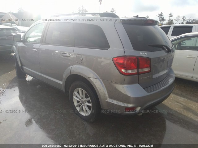 3C4PDCBG2GT131197 - 2016 DODGE JOURNEY SXT GRAY photo 3