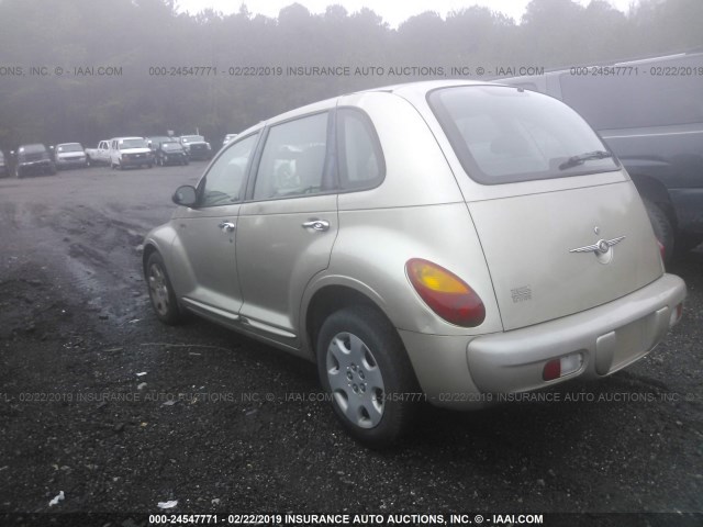 3C4FY58B55T521618 - 2005 CHRYSLER PT CRUISER TOURING GOLD photo 3