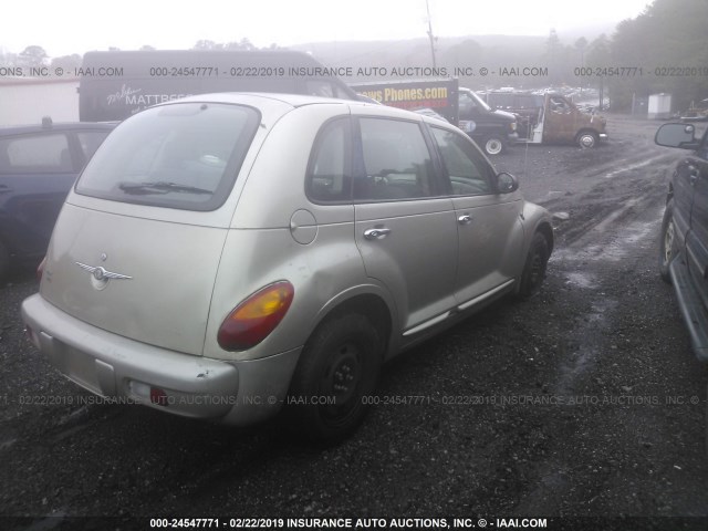 3C4FY58B55T521618 - 2005 CHRYSLER PT CRUISER TOURING GOLD photo 4