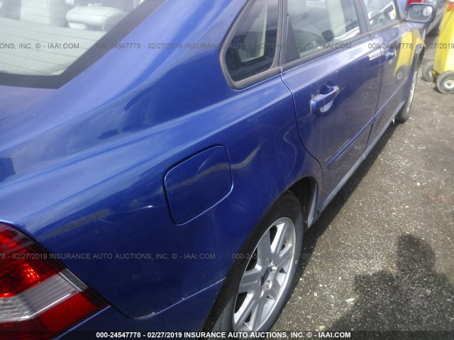 YV1MS390662161881 - 2006 VOLVO S40 2.4I BLUE photo 6