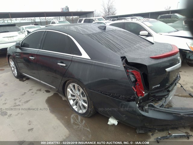 2G61M5S3XF9228442 - 2015 CADILLAC XTS LUXURY COLLECTION BLACK photo 3