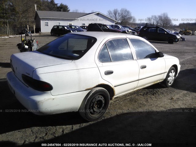 1Y1SK526XVZ439240 - 1997 GEO PRIZM LSI WHITE photo 4