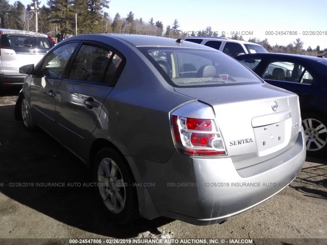 3N1AB61E77L677221 - 2007 NISSAN SENTRA 2.0/2.0S/2.0SL GRAY photo 3