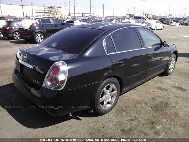 1N4AL11DX6N369047 - 2006 NISSAN ALTIMA S/SL BLACK photo 4