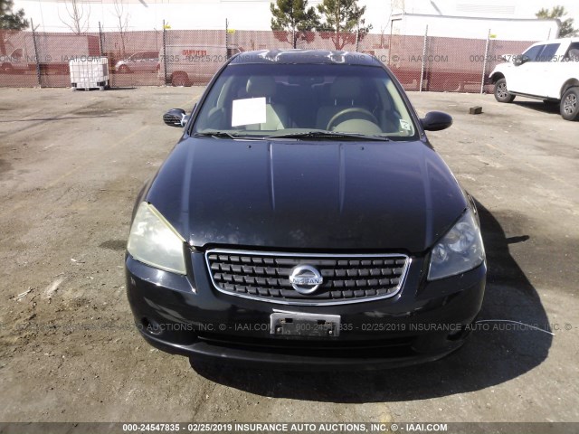 1N4AL11DX6N369047 - 2006 NISSAN ALTIMA S/SL BLACK photo 6