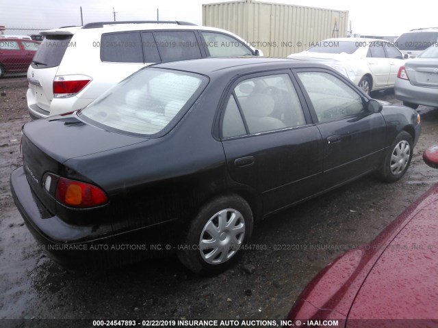 1NXBR12E6XZ242206 - 1999 TOYOTA COROLLA VE/CE/LE 黑色 照片 4