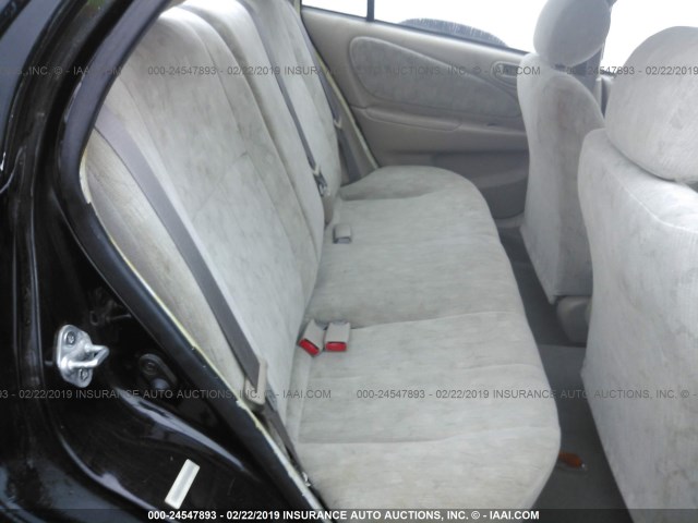 1NXBR12E6XZ242206 - 1999 TOYOTA COROLLA VE/CE/LE 黑色 照片 8