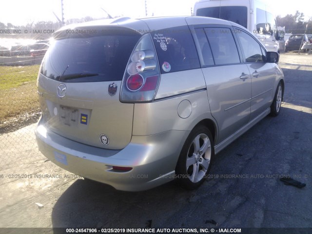 JM1CR293860101534 - 2006 MAZDA 5 SILVER photo 4