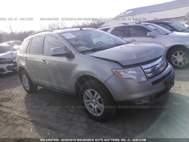 2FMDK48C78BB14150 - 2008 FORD EDGE SEL SILVER photo 1