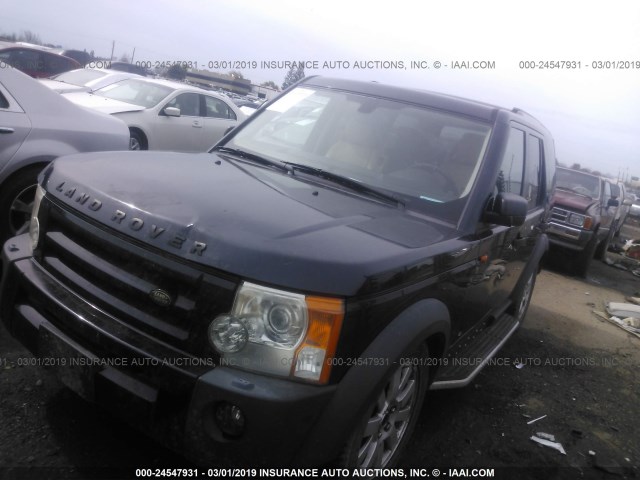 SALAE25446A361837 - 2006 LAND ROVER LR3 SE BLACK photo 2