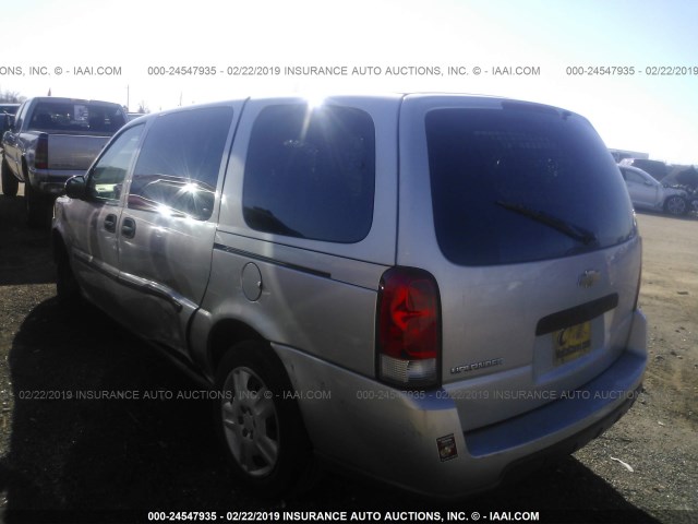 1GBDV13128D209715 - 2008 CHEVROLET UPLANDER INCOMPLETE SILVER photo 3