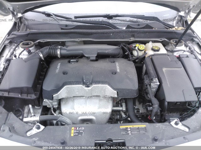 1G11B5SL9FF344508 - 2015 CHEVROLET MALIBU LS SILVER photo 10