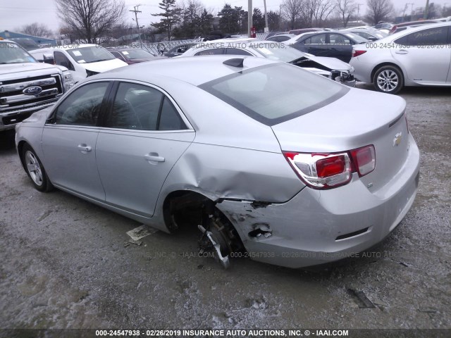 1G11B5SL9FF344508 - 2015 CHEVROLET MALIBU LS SILVER photo 3
