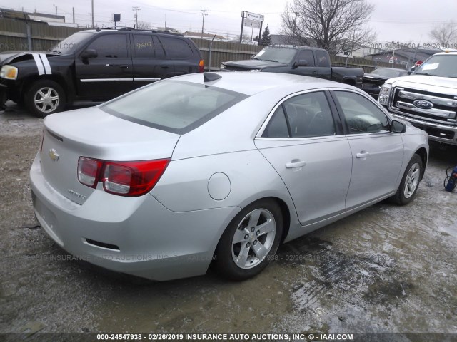 1G11B5SL9FF344508 - 2015 CHEVROLET MALIBU LS SILVER photo 4