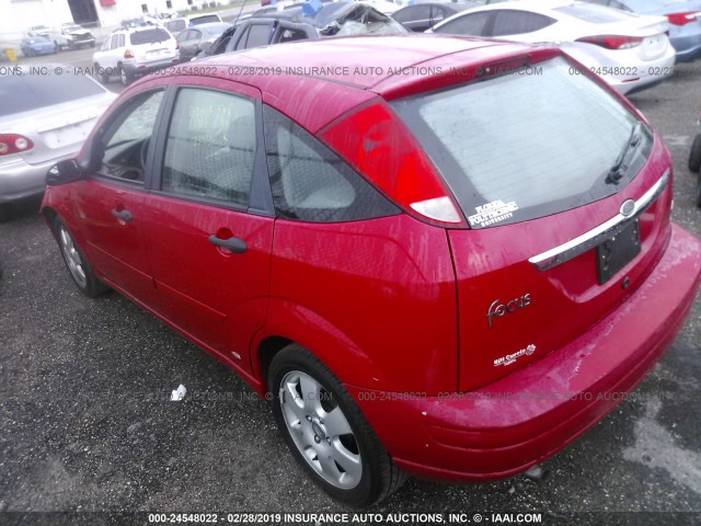 3FAFP37332R239722 - 2002 FORD FOCUS ZX5 RED photo 3