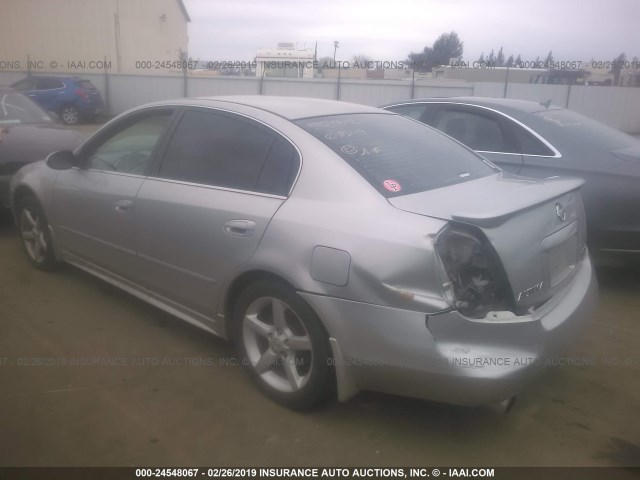 1N4BL11D96N407453 - 2006 NISSAN ALTIMA SE/SL/SE-R SILVER photo 3