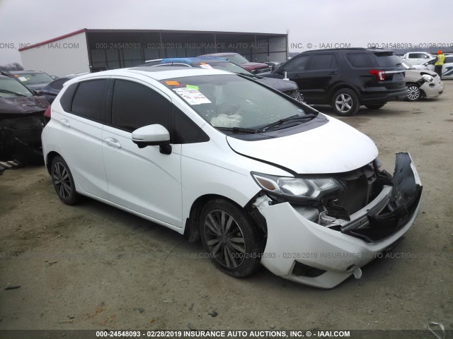 3HGGK5H97GM700986 - 2016 HONDA FIT EX/EXL WHITE photo 1