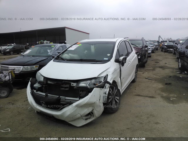 3HGGK5H97GM700986 - 2016 HONDA FIT EX/EXL WHITE photo 6