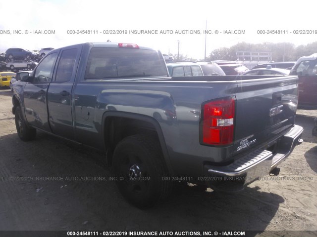 1GTR1TEH1EZ241072 - 2014 GMC SIERRA C1500 BLUE photo 3