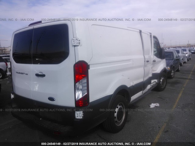 1FTYE1ZM0GKA68006 - 2016 FORD TRANSIT T-150 WHITE photo 4