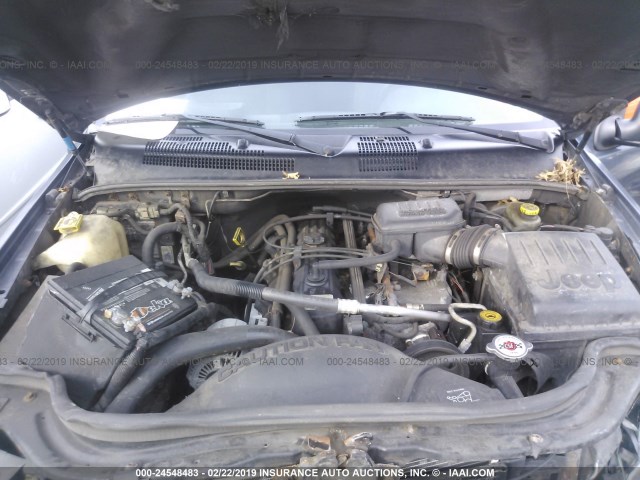 1J4GW48S94C110974 - 2004 JEEP GRAND CHEROKEE LAREDO/COLUMBIA/FREEDOM 蓝色 照片 10