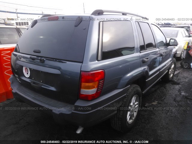 1J4GW48S94C110974 - 2004 JEEP GRAND CHEROKEE LAREDO/COLUMBIA/FREEDOM 蓝色 照片 4