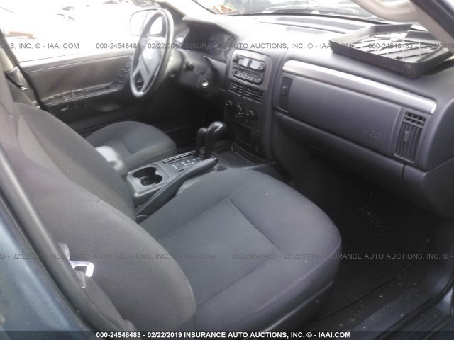 1J4GW48S94C110974 - 2004 JEEP GRAND CHEROKEE LAREDO/COLUMBIA/FREEDOM 蓝色 照片 5