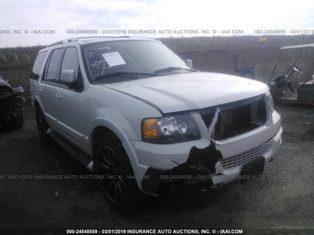 1FMFU20576LA40228 - 2006 FORD EXPEDITION LIMITED WHITE photo 1