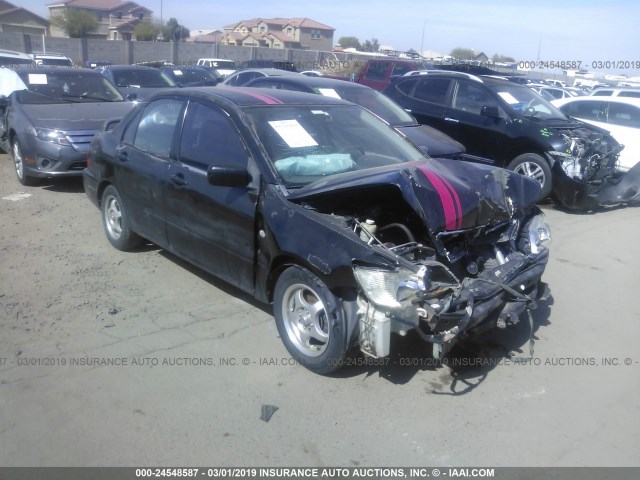 JA3AJ26E73U063950 - 2003 MITSUBISHI LANCER ES BLACK photo 1