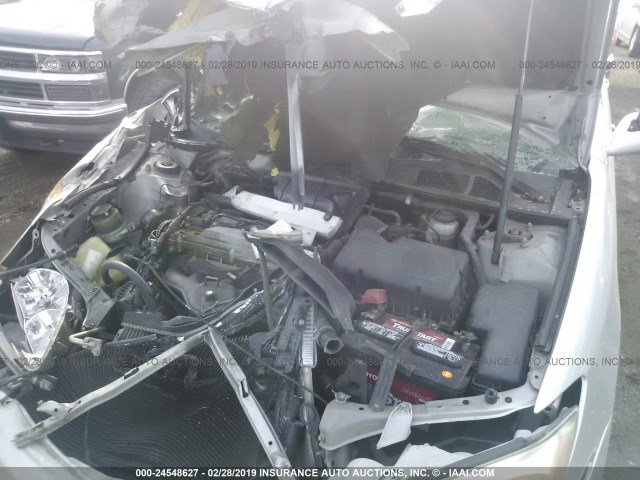 JTDBE32K330233689 - 2003 TOYOTA CAMRY LE/XLE SILVER photo 10