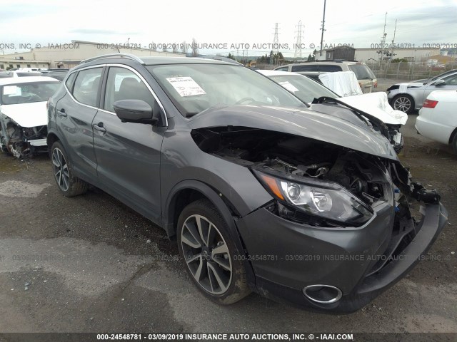 JN1BJ1CR2HW107830 - 2017 NISSAN ROGUE SPORT S/SV/SL GRAY photo 1