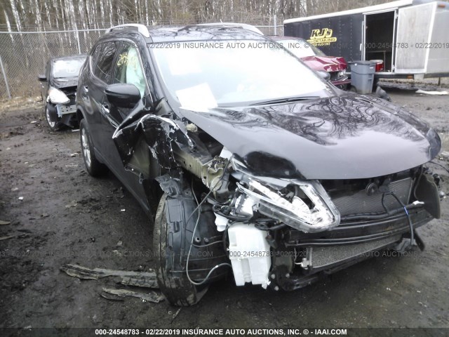 5N1AT2MV9GC866927 - 2016 NISSAN ROGUE S/SL/SV BLACK photo 1