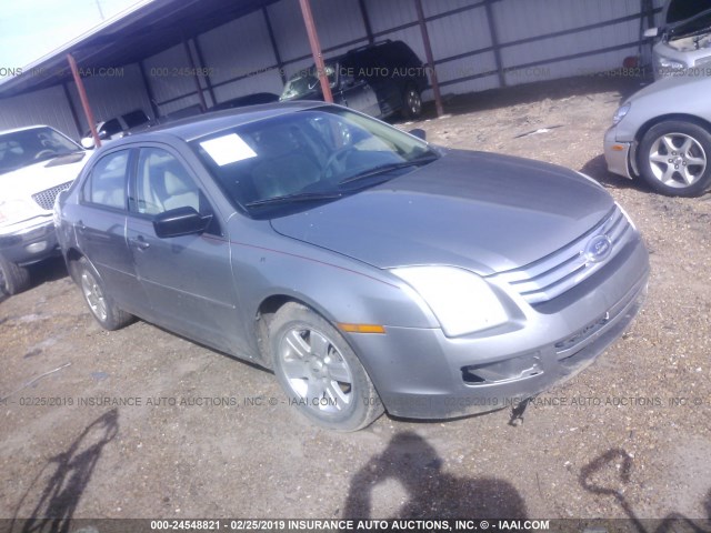 3FAHP06Z39R198015 - 2009 FORD FUSION S GRAY photo 1