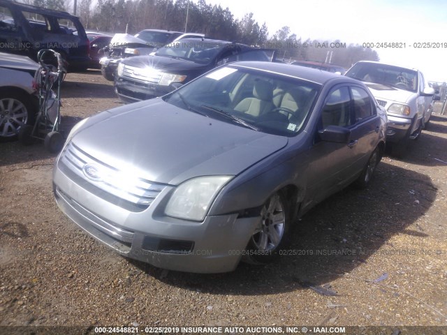 3FAHP06Z39R198015 - 2009 FORD FUSION S GRAY photo 2