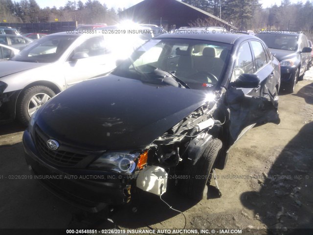 JF1GE61699H503696 - 2009 SUBARU IMPREZA 2.5I BLACK photo 2