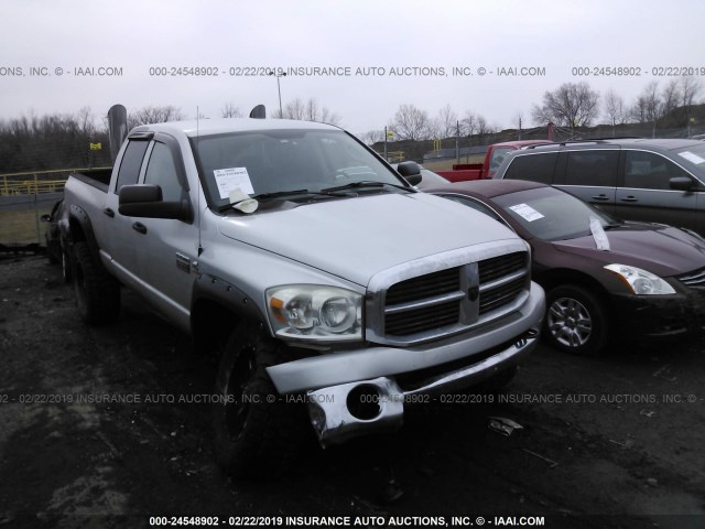 3D7KS28A68G192081 - 2008 DODGE RAM 2500 ST/SLT SILVER photo 1